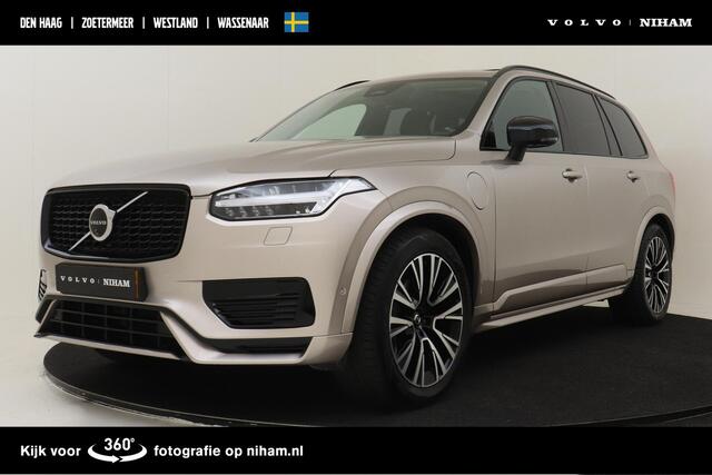 Volvo XC90 T8 PLUG-IN HYBRID AWD ULTRA DARK *FULL OPTIONS!* -PANO.DAK|BOWERS&WILKINS|TREKHAAK|LUCHTVERING|360°CAM|STANDKACHEL|GEVENT.LEDER+MASSAGE