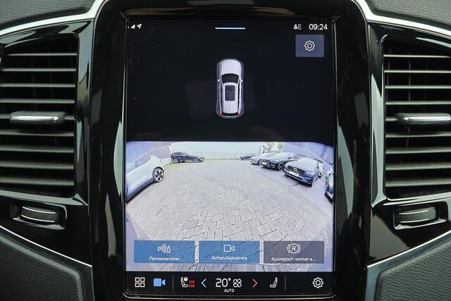 Volvo XC90 T8 Recharge AWD Core Bright - LONG RANGE - IntelliSafe Assist & Surround - Harman/Kardon audio - Adaptieve LED koplampen - Parkeercamera achter - Verwarmde voorstoelen, stuur & achterbank - Parkeersensoren voor & achter - Draadloze tel. lader - Extra geti