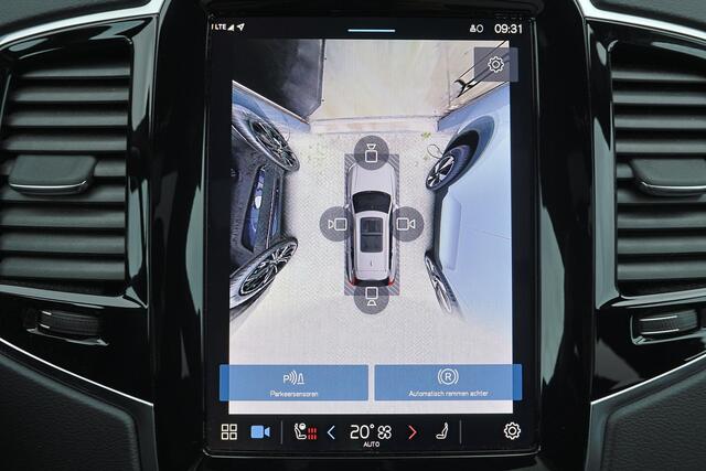 Volvo XC90 T8 Recharge AWD Ultra Dark - LONG RANGE - Luchtvering - Panorama/schuifdak - IntelliSafe Assist & Surround - 360º Camera - Adaptieve LED koplampen - Elektr. bedienb. voorstoelen met geheugen - Parkeersensoren voor & achter - Head up display - Draadloze te