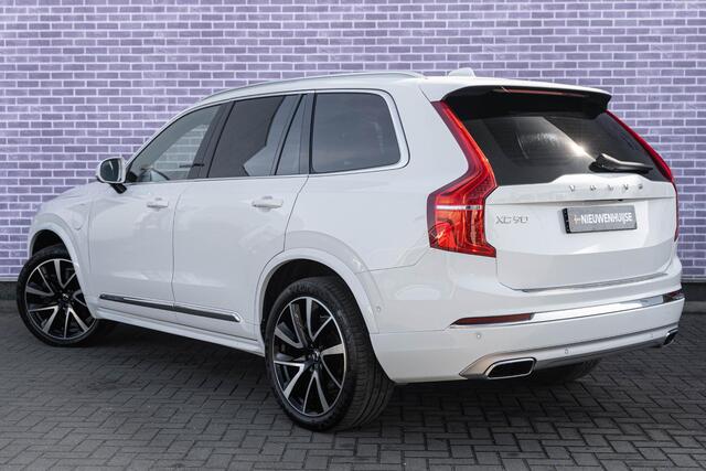 Volvo XC90 T8 Recharge AWD Inscription | Trekhaak | Luchtvering | 360º Camera | Harman Kardon audio | Full LED koplampen | 360º Camera | Verwarmbare voorruit | Park Pilot