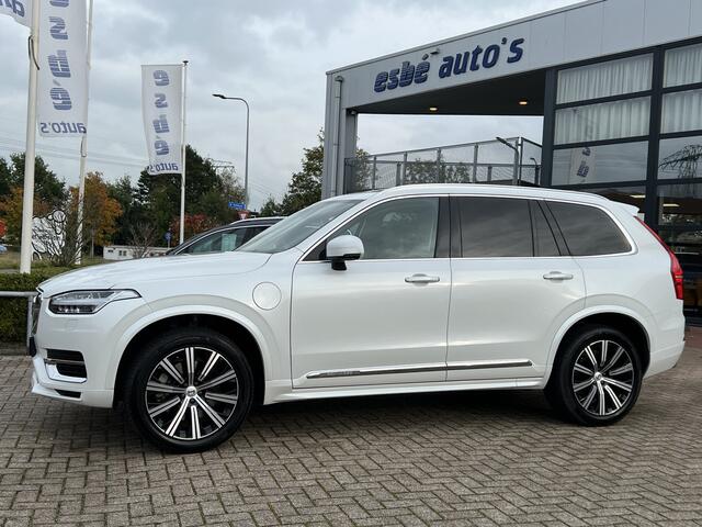 Volvo XC90 2.0 T8 392 pk Recharge AWD Inscription 7-P Panoramadak Trekhaak Luchtvering 360 Camera Harman Kardon Pilot Assist Stuur + Stoelverwarming + Koeling Nappa Leer Head Up 20 Inch + All Season Plug in Hybride NL Auto Vol Opties