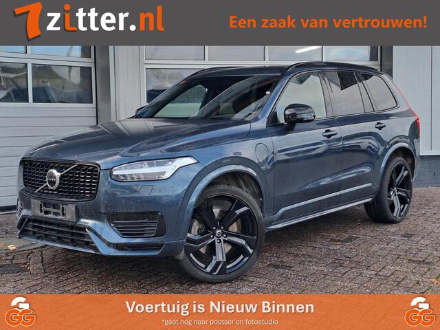 Volvo XC90 T8 455PK, Recharge AWD R-Design, 7-Persoons, Panoramadak, Blind Spot, Memory, Leder, 22" inch