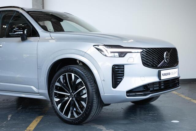 Volvo XC90 2.0 T8 Plug-in hybrid AWD Ultra Dark | Verwarmbare voorstoelen | Verwarmbaar stuurwiel | Ventileerbare voorstoelen | Massagefunctie voorstoelen | Verwarmbare achterbank | Premium Audio by Bowers & Wilkins | Luchtvering | Rondom zichtcamera | Semi elektri