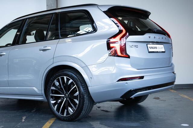 Volvo XC90 2.0 T8 Plug-in hybrid AWD Ultra Dark | Verwarmbare voorstoelen | Verwarmbaar stuurwiel | Ventileerbare voorstoelen | Massagefunctie voorstoelen | Verwarmbare achterbank | Premium Audio by Bowers & Wilkins | Luchtvering | Rondom zichtcamera | Semi elektri