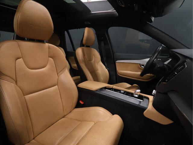 Volvo XC90 2.0 T8 Twin Engine AWD Inscription [7-ZITS, SCHUIFKANTELDAK, TREKHAAK INKLAPBAAR, MEMORY SEATS, APPLE CARPLAY, ANDROID, HEAD-UP, STOELVERKOELING, STOELVERWARMING, VOL LEDER, CAMERA, ADAPTIVE CRUISE, CLIMATE, NIEUWSTAAT]