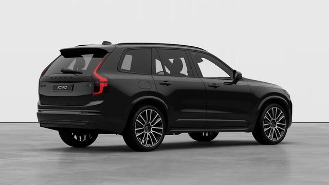 Volvo XC90 2.0 T8 Plug-in hybrid AWD Ultra Black Edition | Luchtvering | Bowers & Wilkins | Massage stoelen | Stoel + Stuur verwarming | Stoel koeling | Panorama schuif dak |