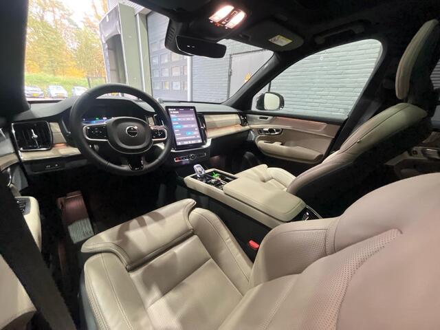 Volvo XC90 T8 Plug-in hybrid Ultra Dark | FACELIFT | Cardamom | Luchtvering | Bowers&Wilkins | 22 Inch | Trekhaak | Head-Up | Massage